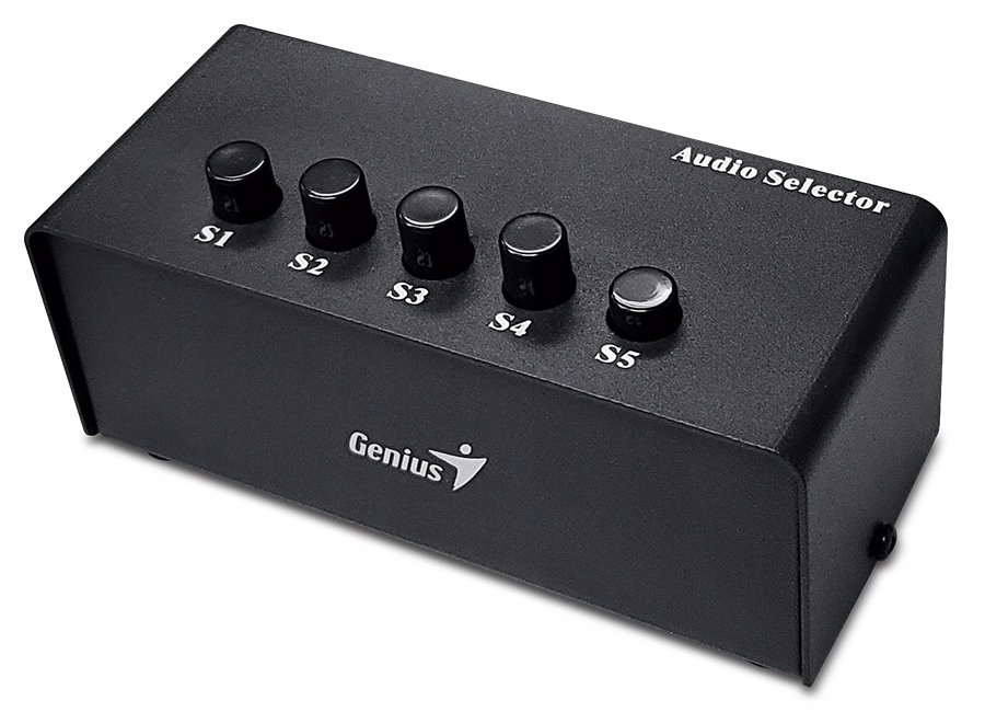 Genius Stereo Switching Box, pro výběr zvukového výstupu až na 5 repro