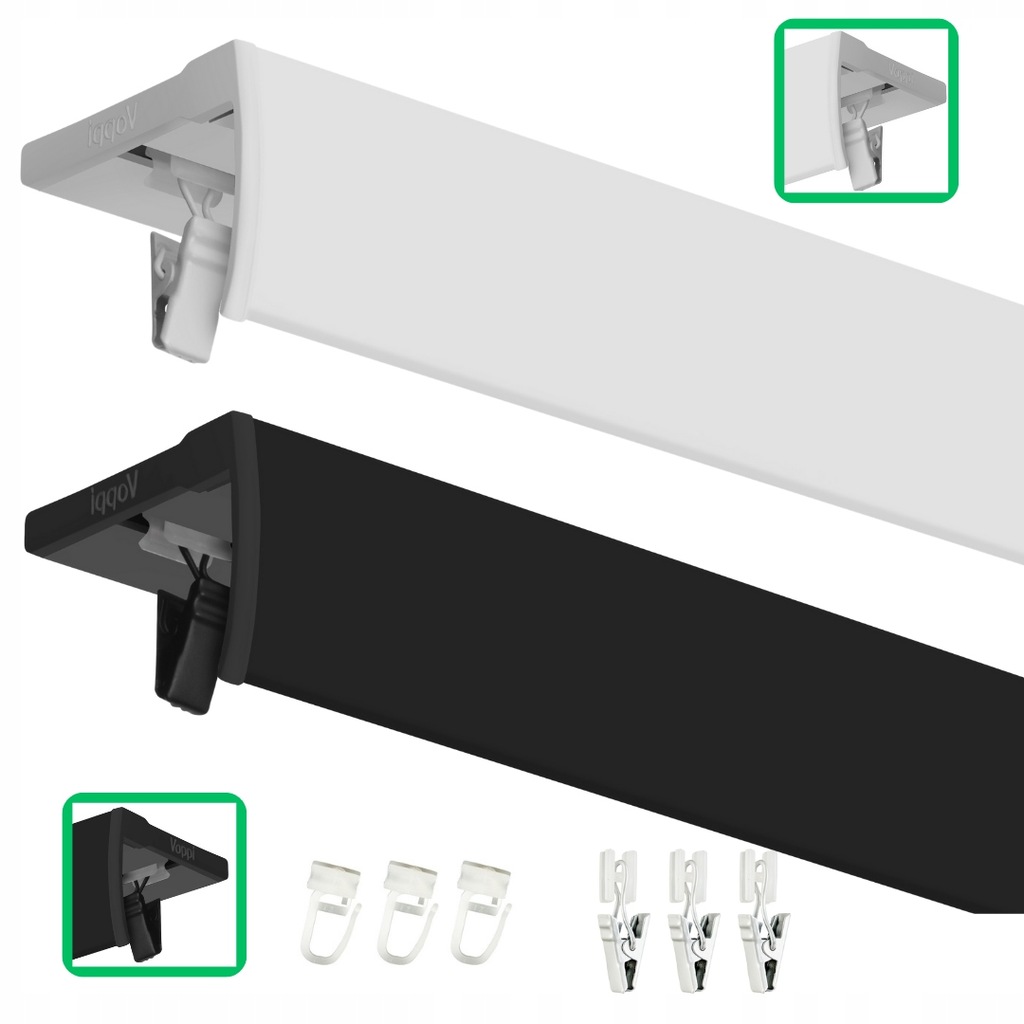 Garnýž S Mřížkou 680 CM, Jednotlivá Hliníková Stropní Lišta