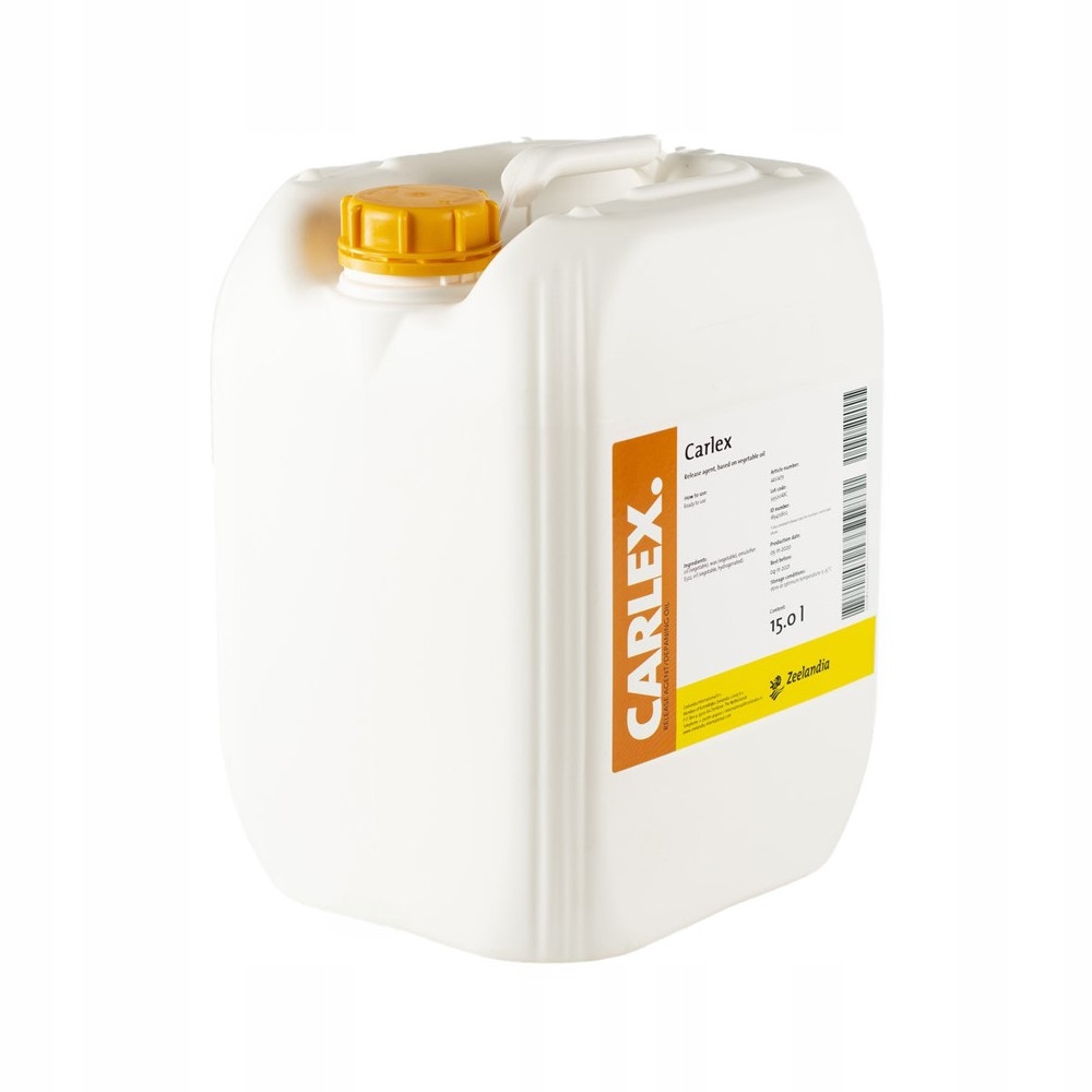 Carlex 600 Emulsja natłuszczanie blach i form cukierniczych oleje 15 l