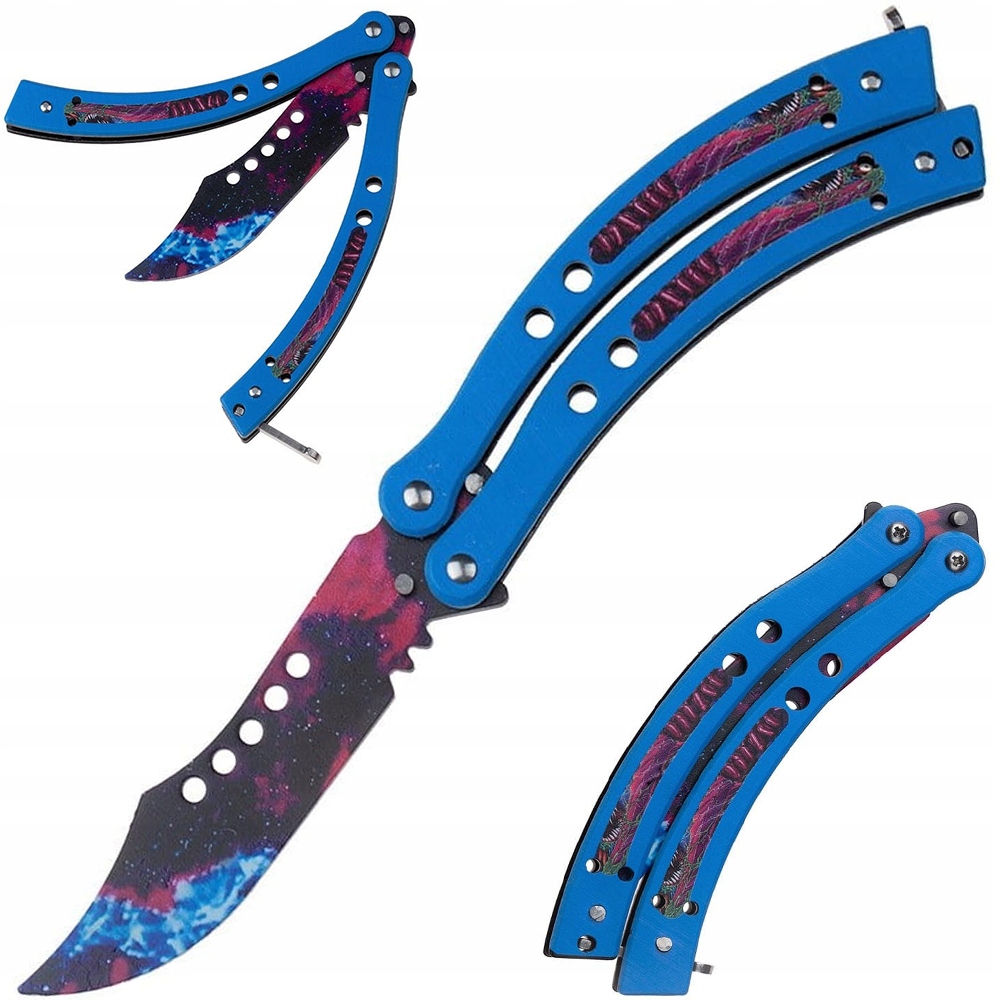 

Nóż Motylkowy Treningowy Balisong Cs:go Motylek