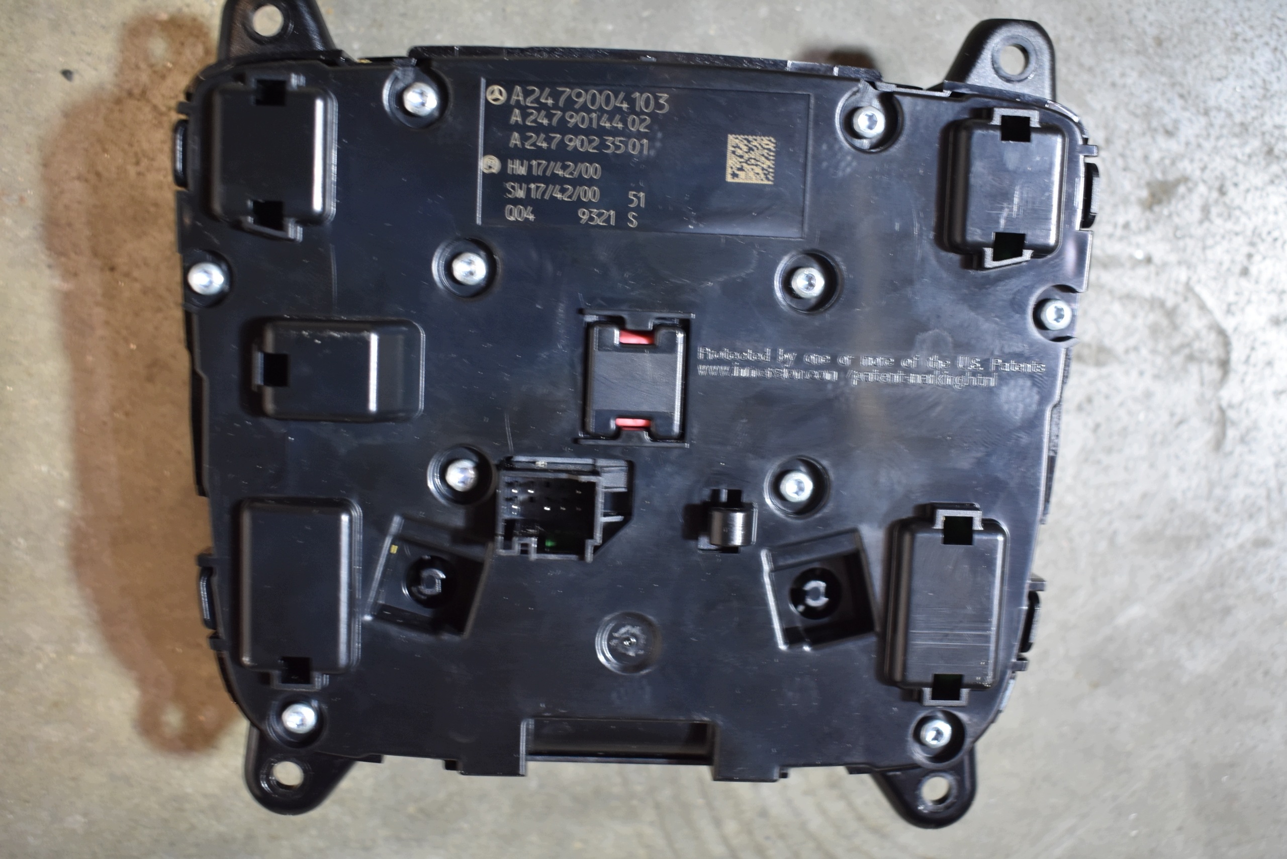 IDEALNY control panel TOUCHPAD IDRIVE MERCEDES GLS X167 1