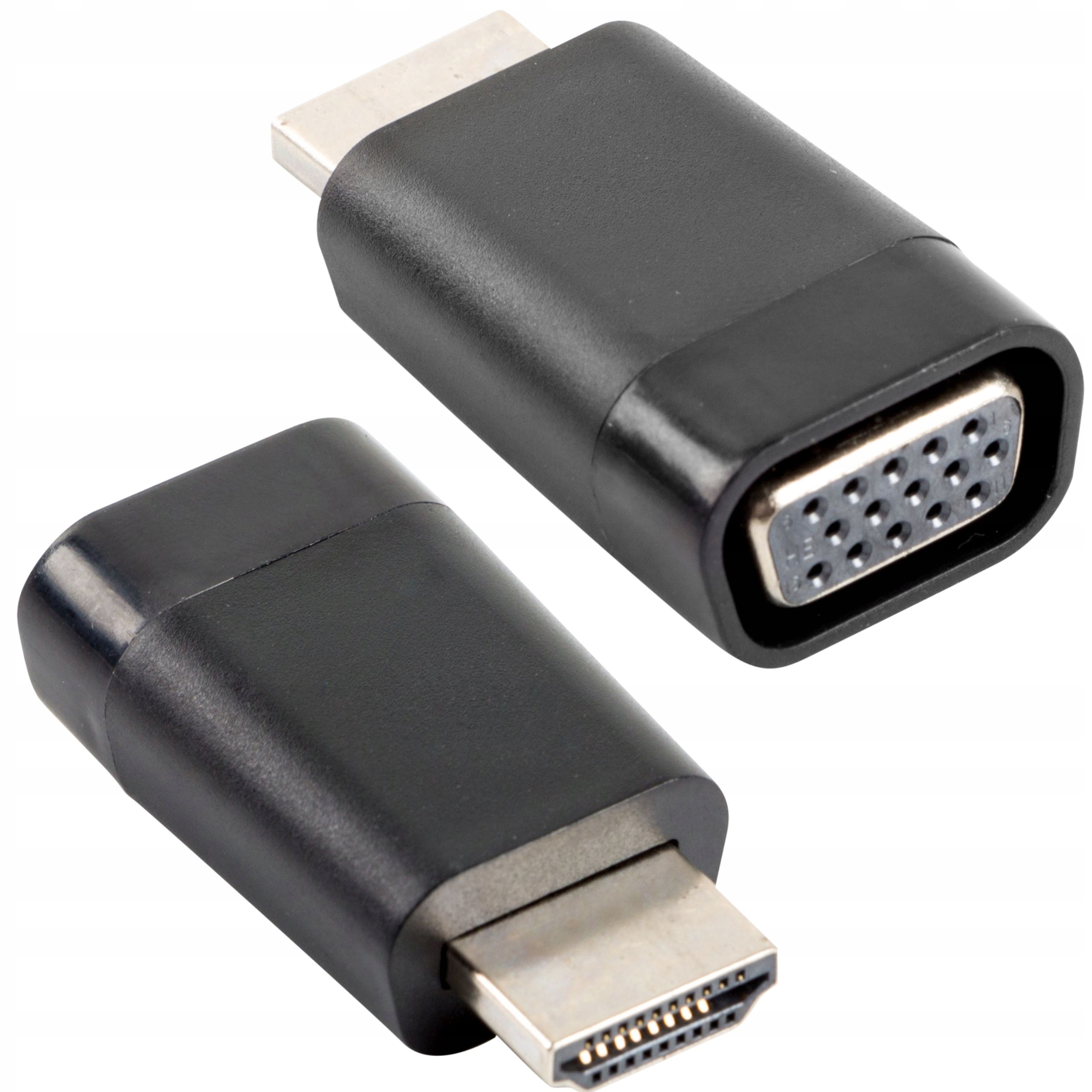 

Adapter Video Lanberg Hdmi-a(m)->vga(f) Czarny