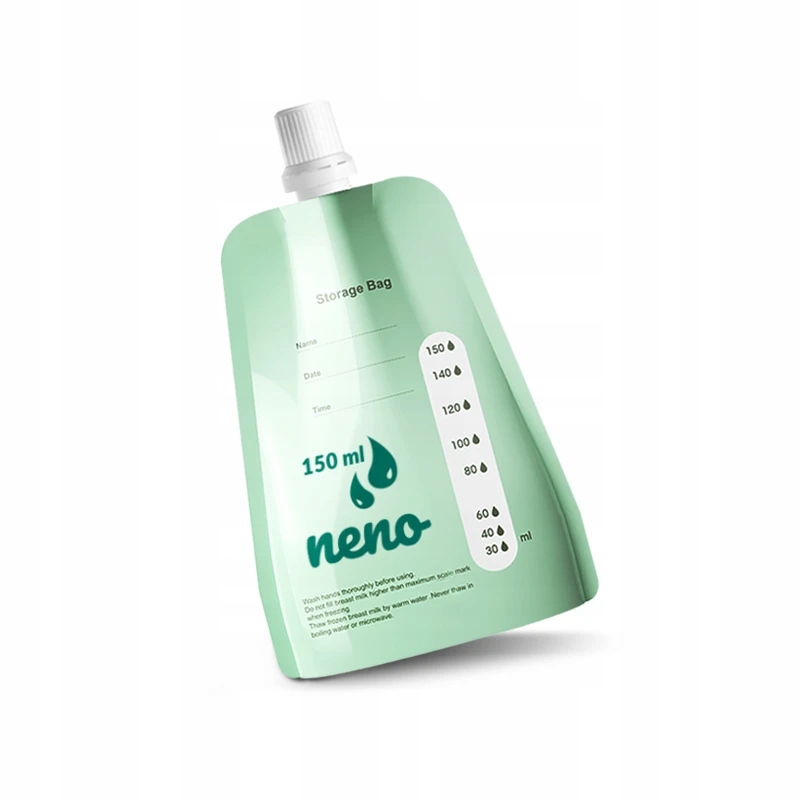 NENO ORYGINALNE WORECZKI DO MROŻENIA PRZECHOWYWANIA POKARMU + ADAPTER 20szt Marka Neno