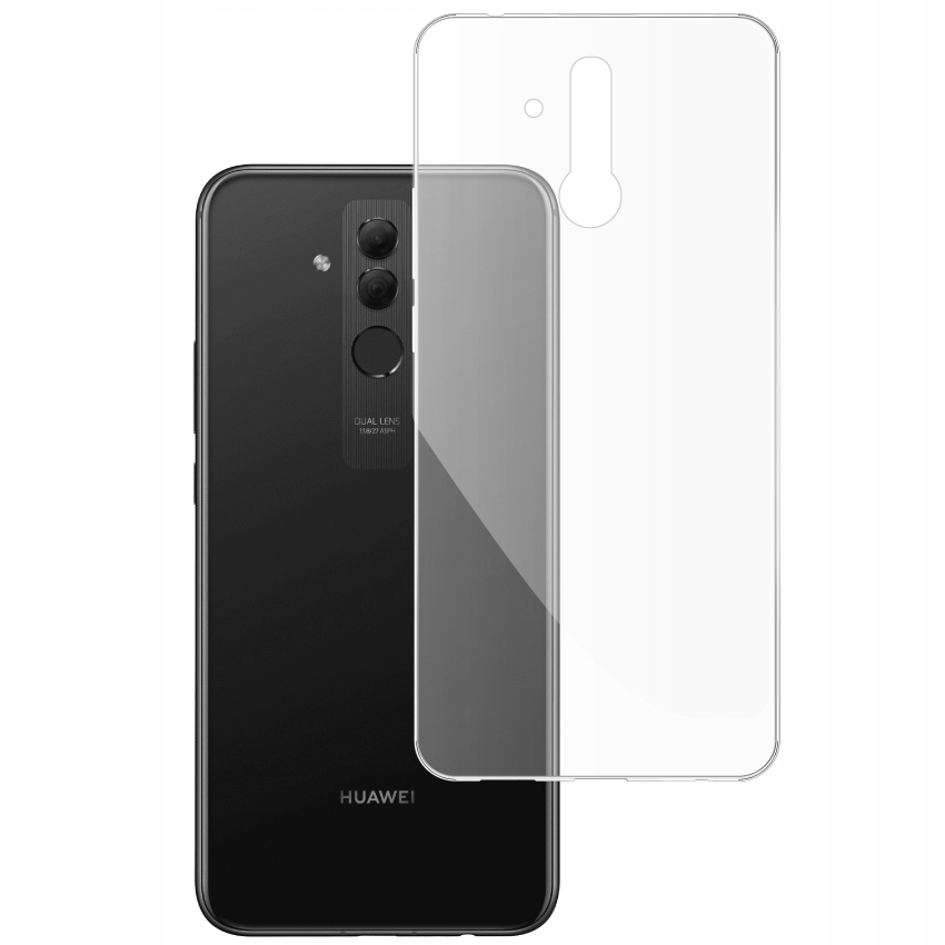 

Etui do Huawei Mate 20 Lite gumowe Slim Clear View