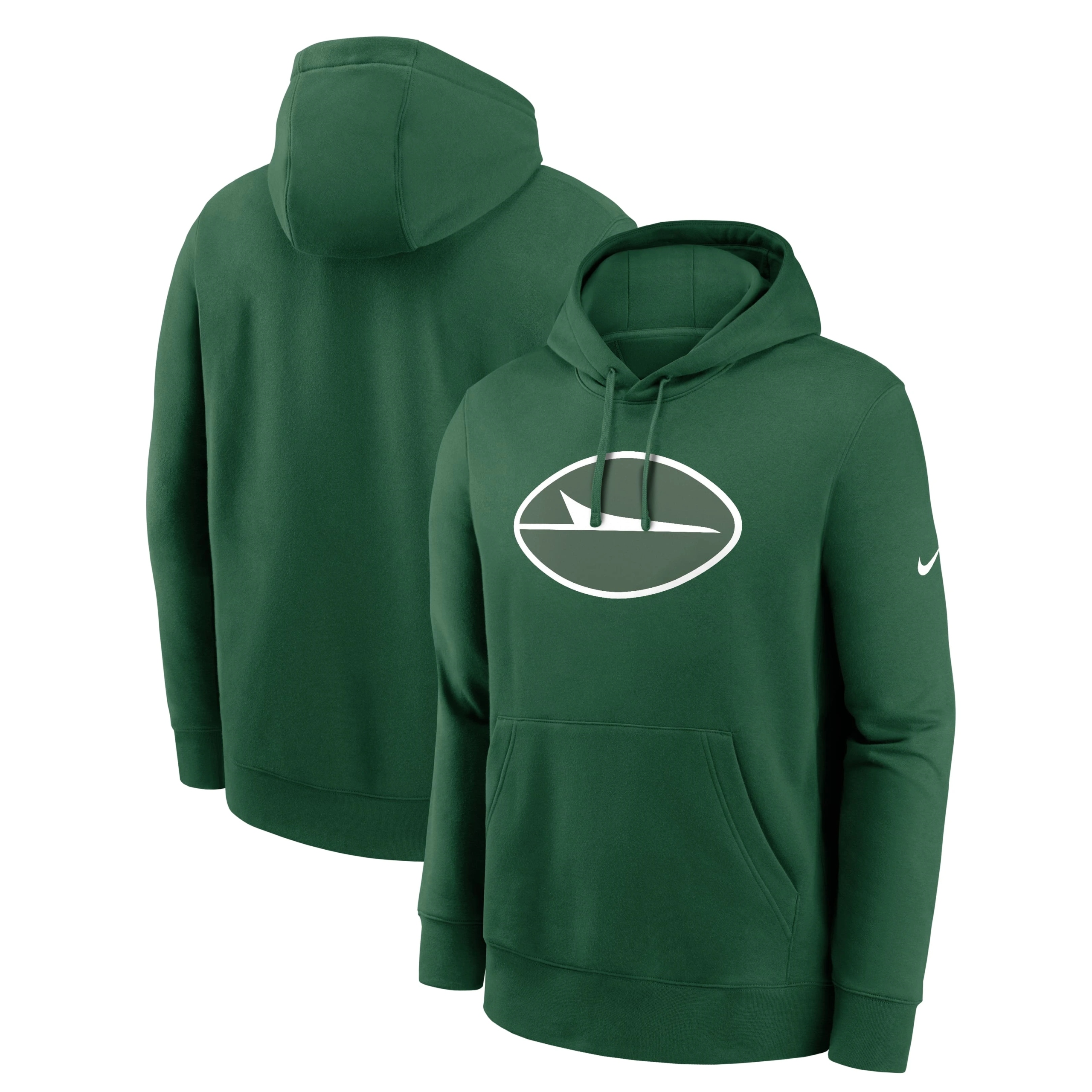 Pánská mikina New York Jets Nfl Nike Club Logo Hoodie Velikost: XL