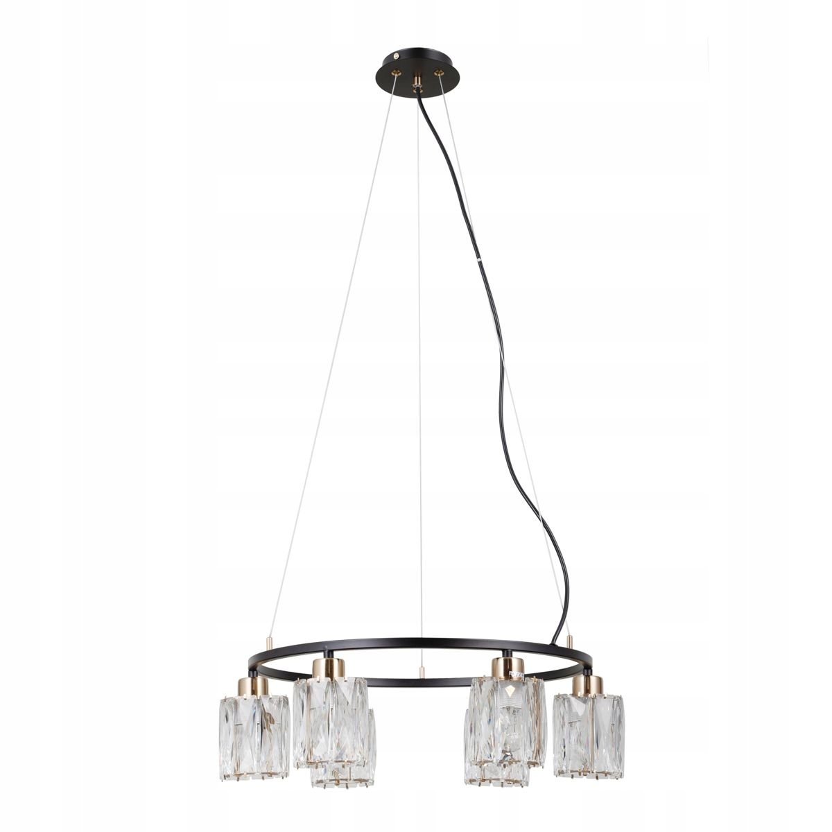 Závesná lampa Simona PND-40814-6-BK-HBR Italux