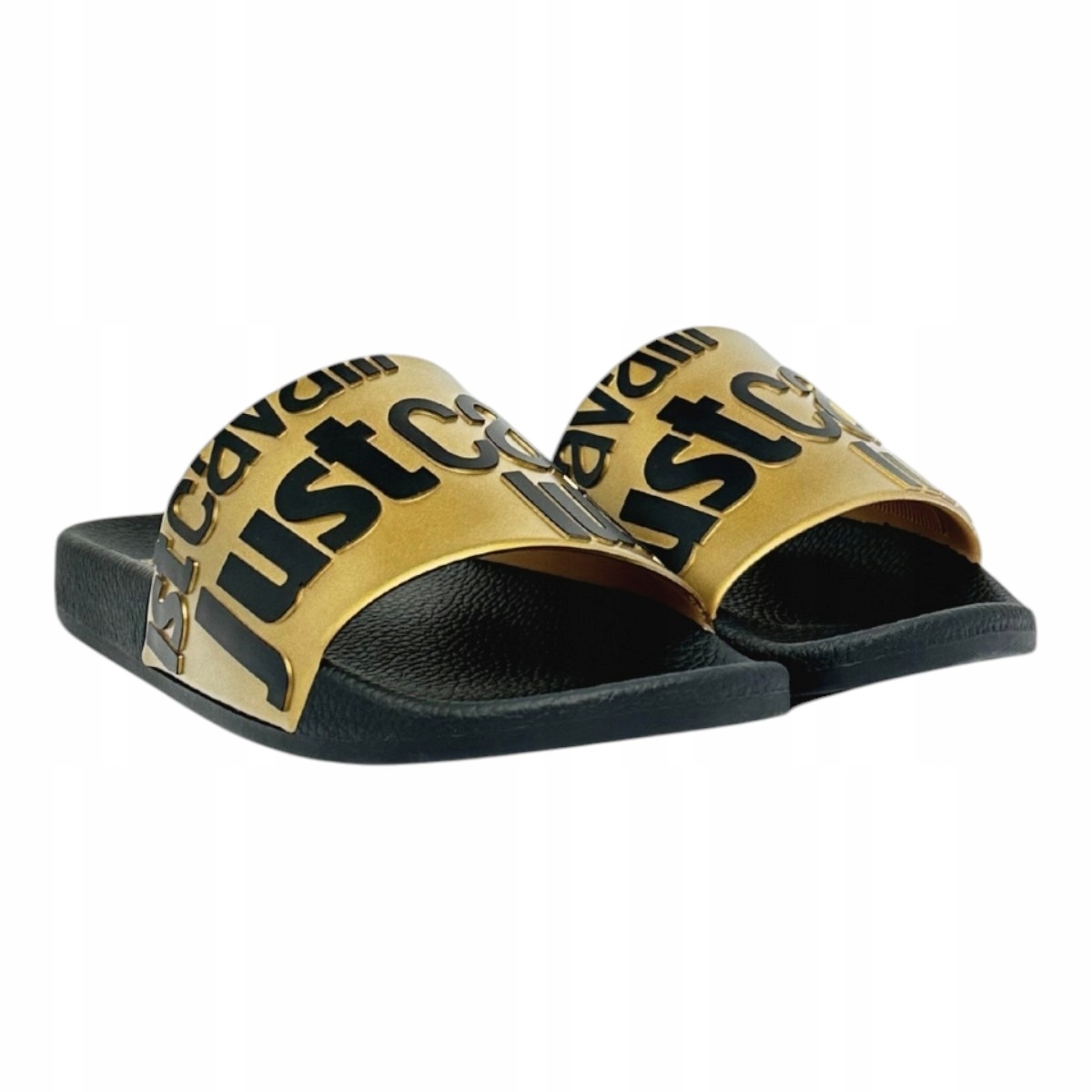 Just Cavalli Nazouváky Fondo Pool Disk 1 Černé vel. 38