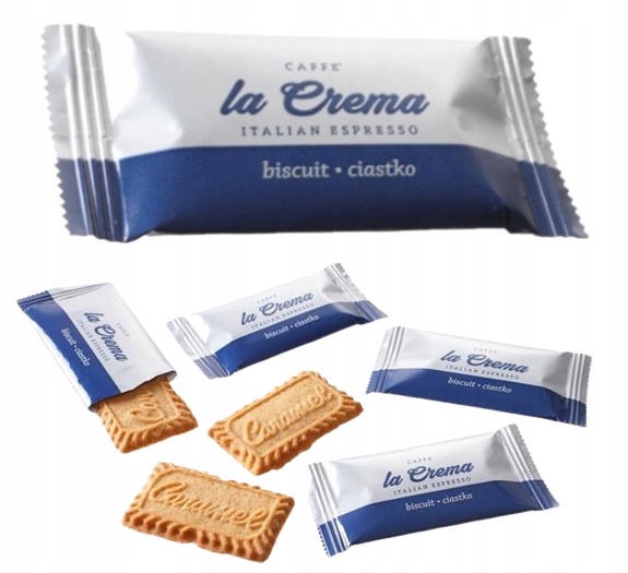 

Ciasteczka Do Kawy La Crema Kruche 300 Sztuk