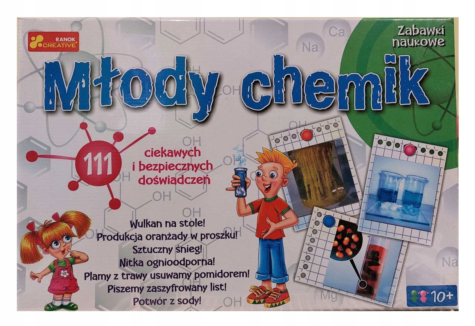 

Młody Chemik zestaw kreatywny eksperymenty 1470