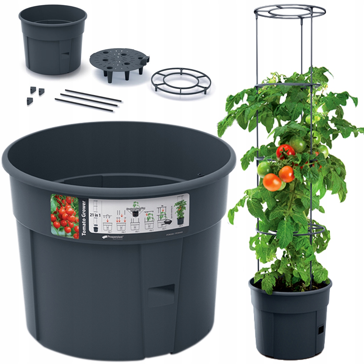 

Doniczka Planter Do Uprawy Pomidorów Donica Stojak