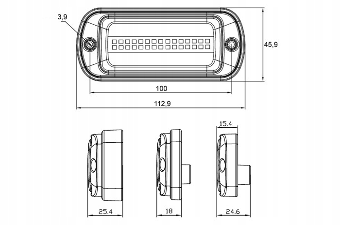 1468 - Светодиодный индикатор вспышки W217