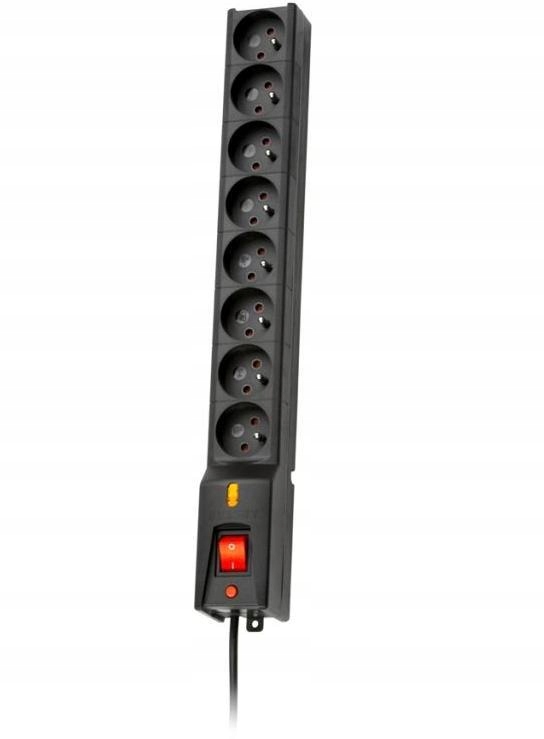 Listwa Lestar LX 810 3m czarna (3m; kolor czarny)