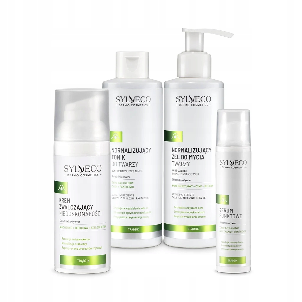 Sylveco Dermo Zestaw do oczyszczania i pielęgnacji skóry trądzikowej