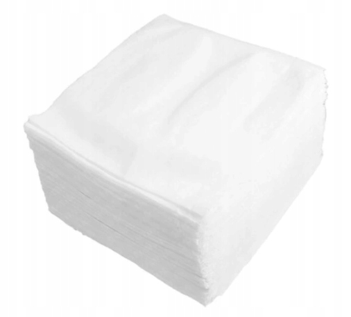 Chusteczki ściereczki bezpyłowe do LCD 10x10cm 50szt