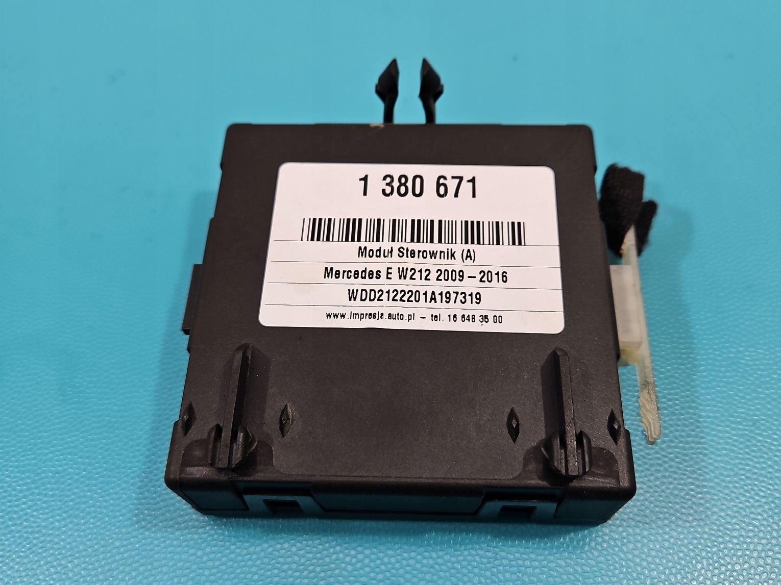 module control unit door left front OE A2128203385 MERCEDES W212 10r. EU