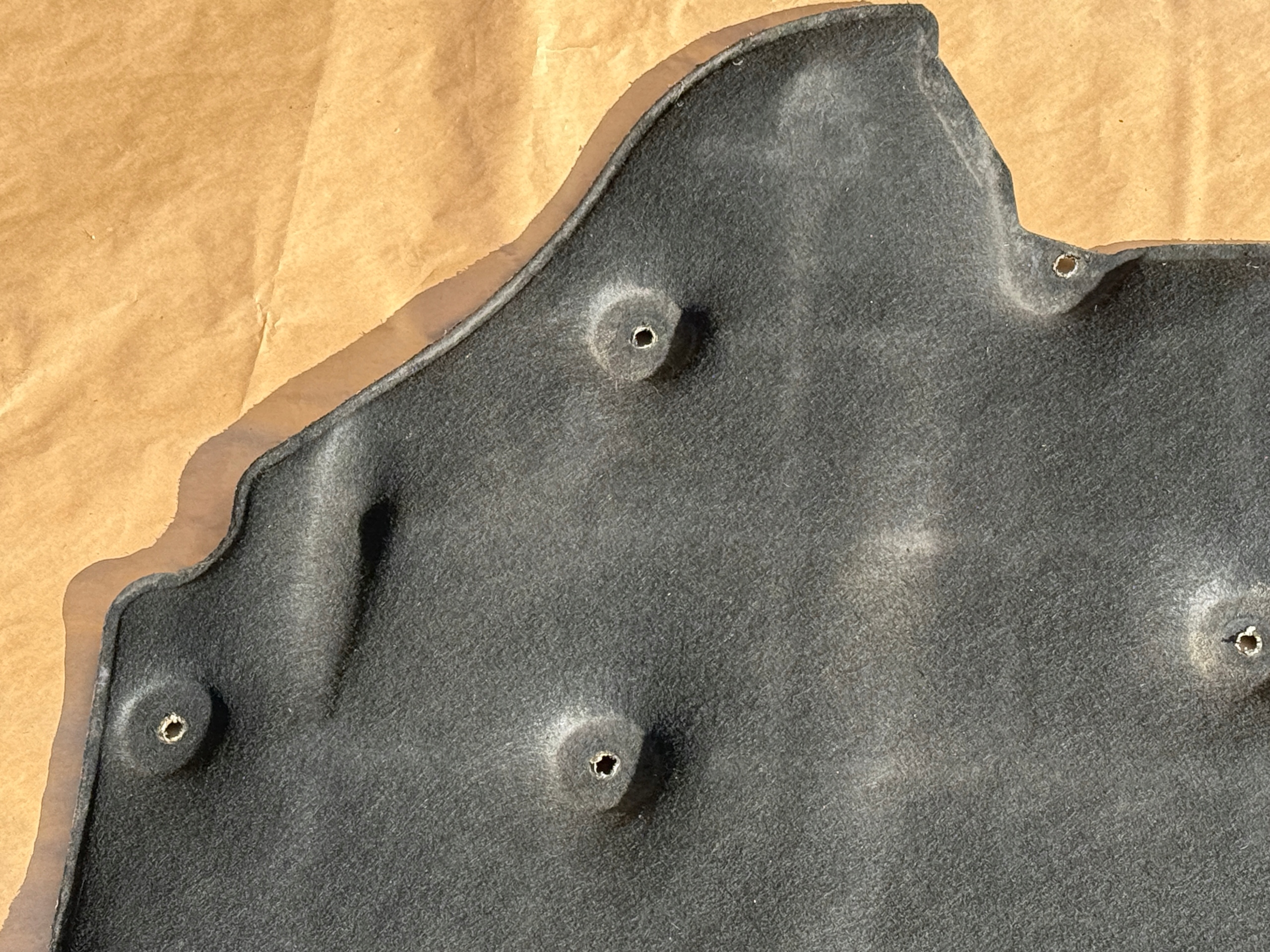 FORD FIESTA MK7 LIFT 2012-2017 soundproofing bonnets original