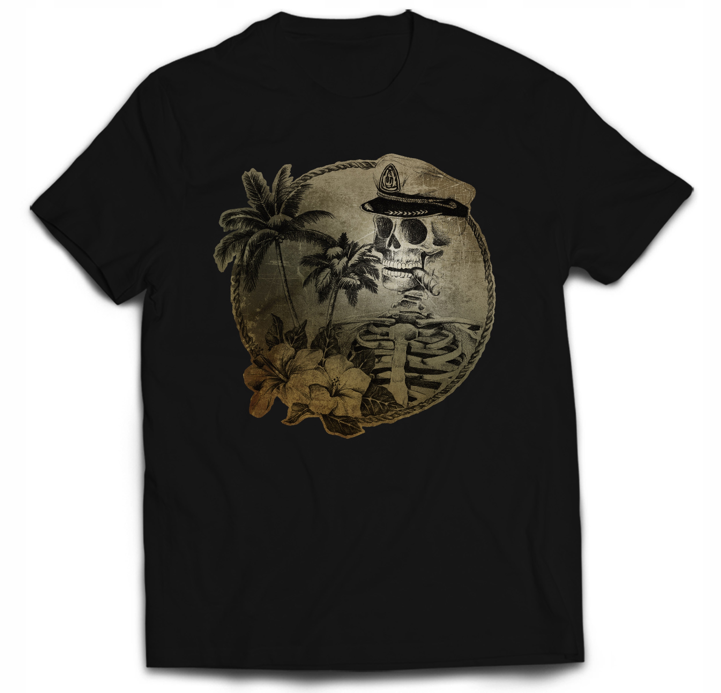 

Sailor Żeglarz Palmy Szkielet Cygaro 3XL