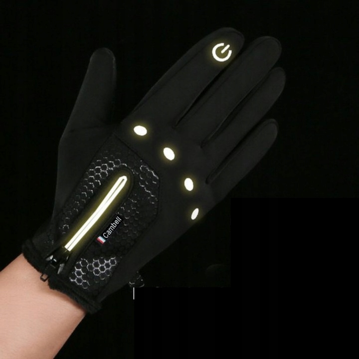 DOTYKOWE RĘKAWICZKI SPORTOWE WODOODPORNE RĘKAWICE ROWEROWE ZIMOWE + GRATIS Długość krótkie