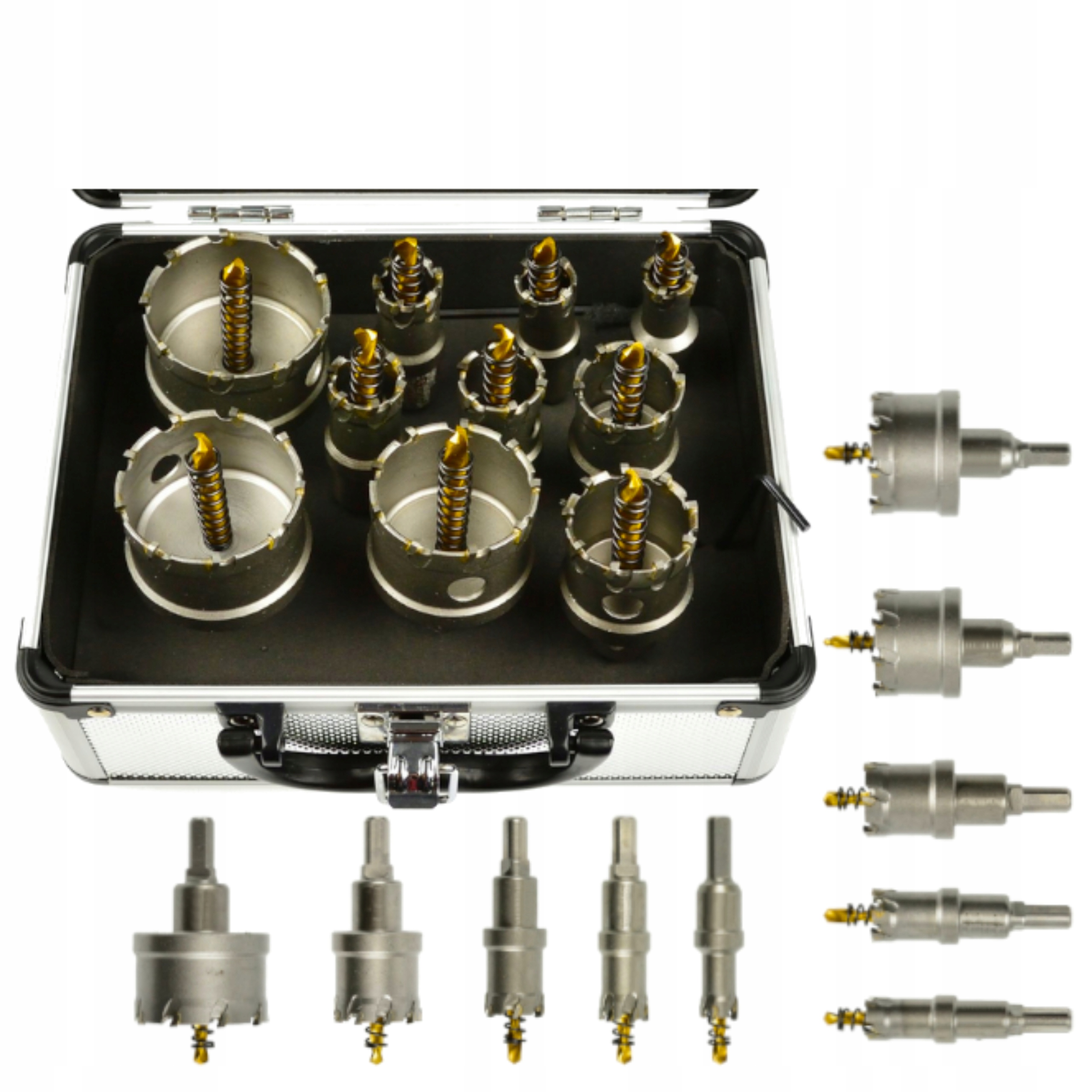 Sada Vrtáků Děrových Piel Widia Vrtáky Do Kovu 10 Ks KD10061 Kraft&dele