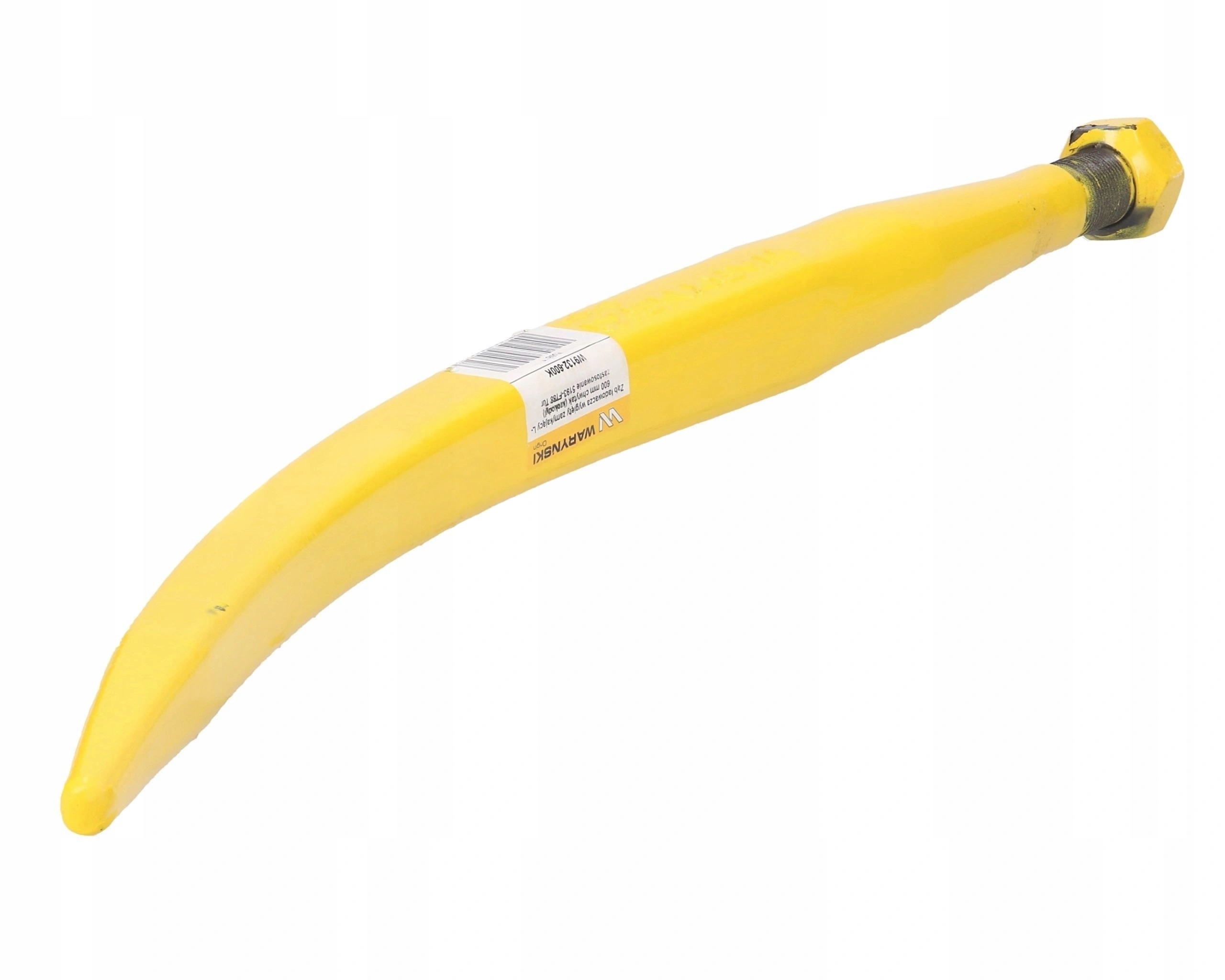 Zub čelního nakladače univerzální ohnutý krokodýl L=600 mm Waryński