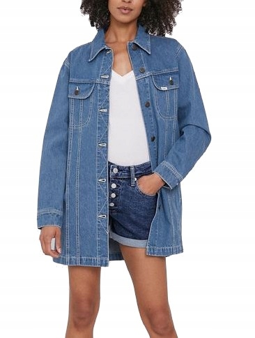 

Lee Relaxed Rider Long Kurtka Jeansowa _ S/m