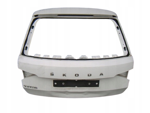 SKODA SUPERB 3 III KOMBI PO LIFTINGU LIFT 19- 2019- KLAPA TYLNA GOŁA BIAŁA