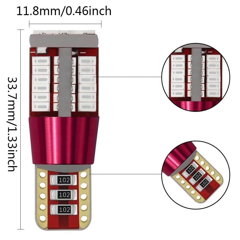 ŻARÓWKA LED W5W T10 POSTOJÓWKI 57 LED CANBUS 360° Producent Xstorm