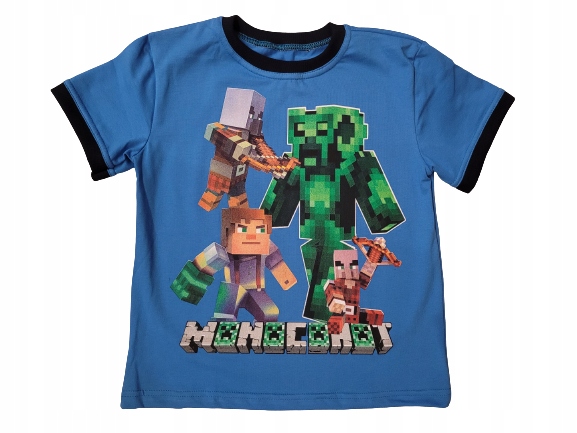 

Koszulka t-shirt bluzka rozmiar 116 Minecraft