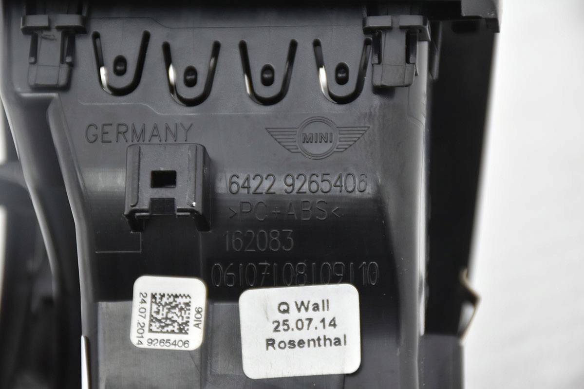 grid air conditioning devices right MINI COOPER F55 F56 9265406