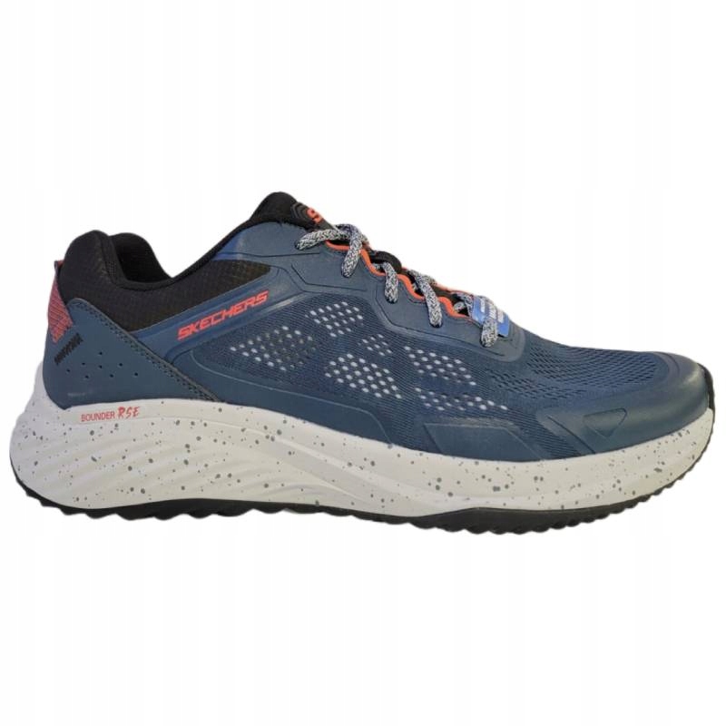 Skechers 232780 Nvmt modré polobotky r.42,5 sportovní mesh Kochland