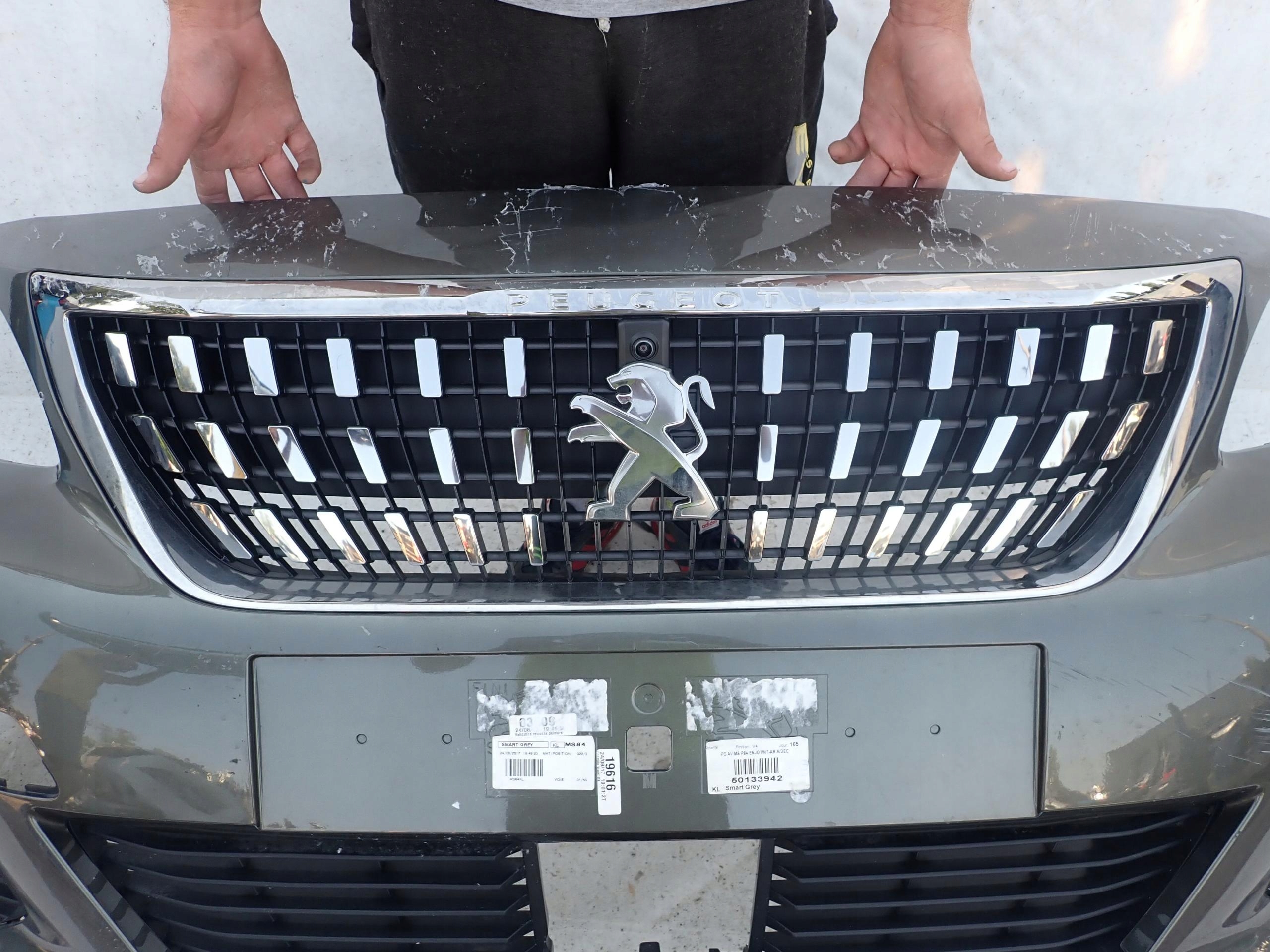 PEUGEOT 3008 II 16- bumper front KAMERA 6PDC