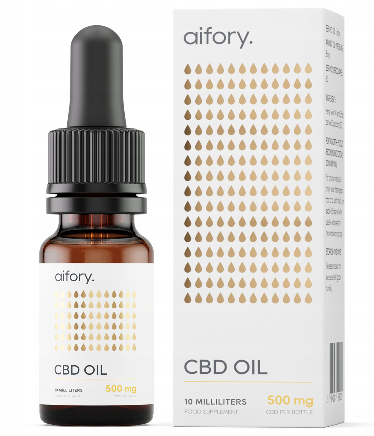 

Olejek Konopny Cbd 500mg Full Spectrum Aifory 10ml