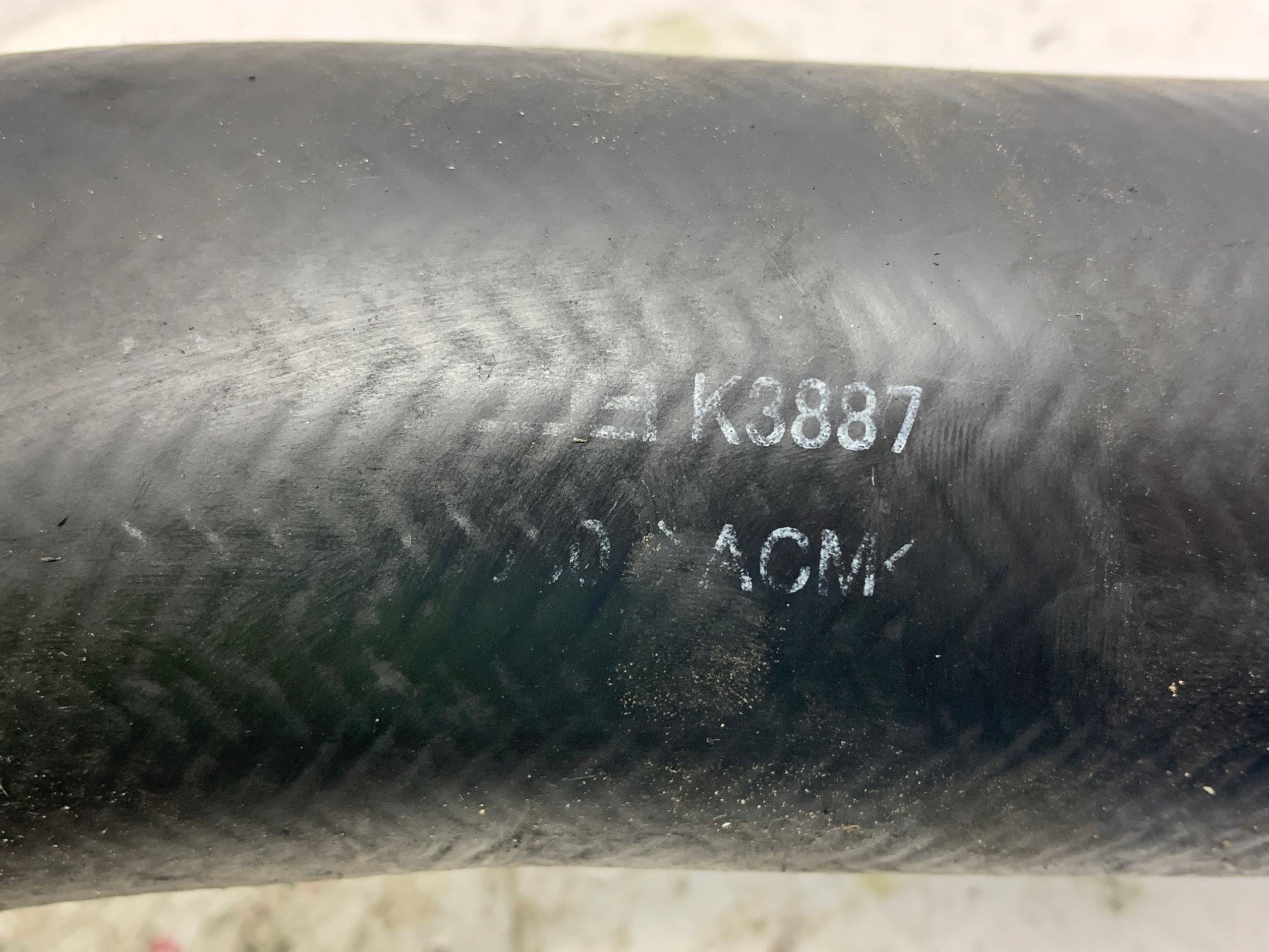 trouba vedení intercoolera MAZDA CX5 CX-5 a LIFT (2012-2017) 2.2 SKYACTIV