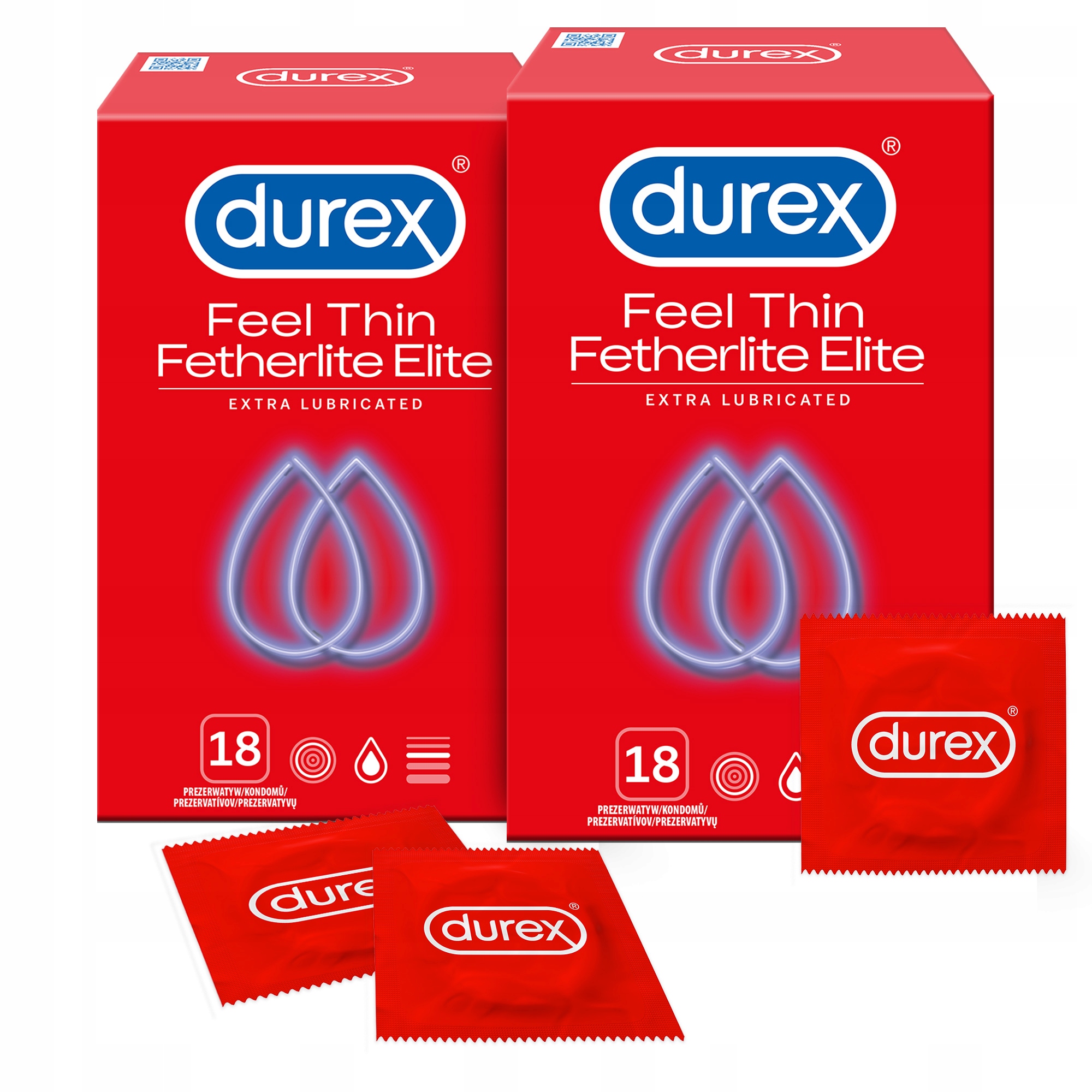

Durex prezerwatywy 36 szt Fetherlite Elite Zestaw