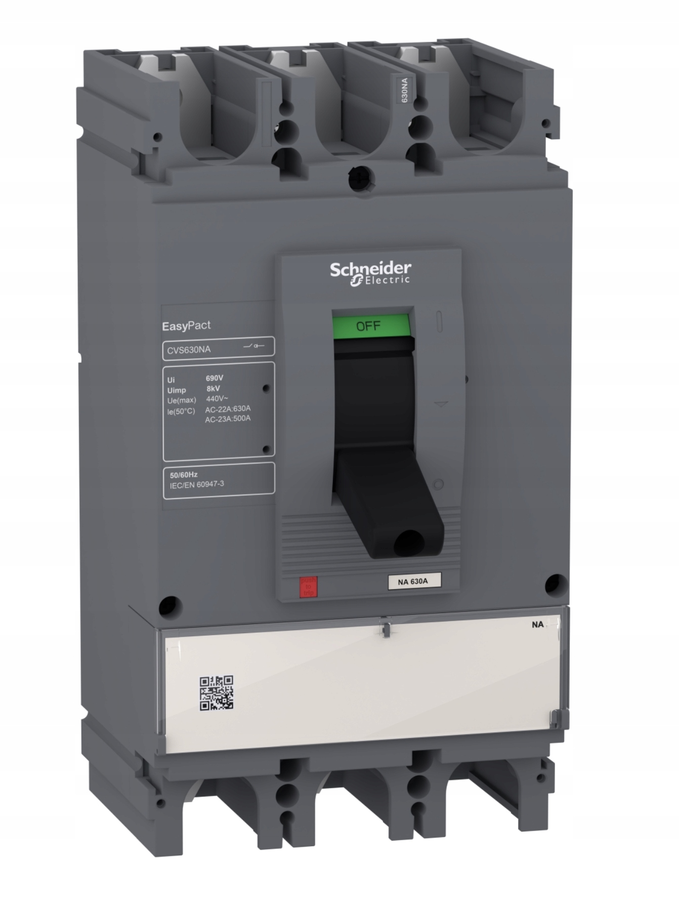 CVS400NA 400A 3P Rozłącznik Mocy 400A 3P IP40 Easypact LV540400 Acti 9