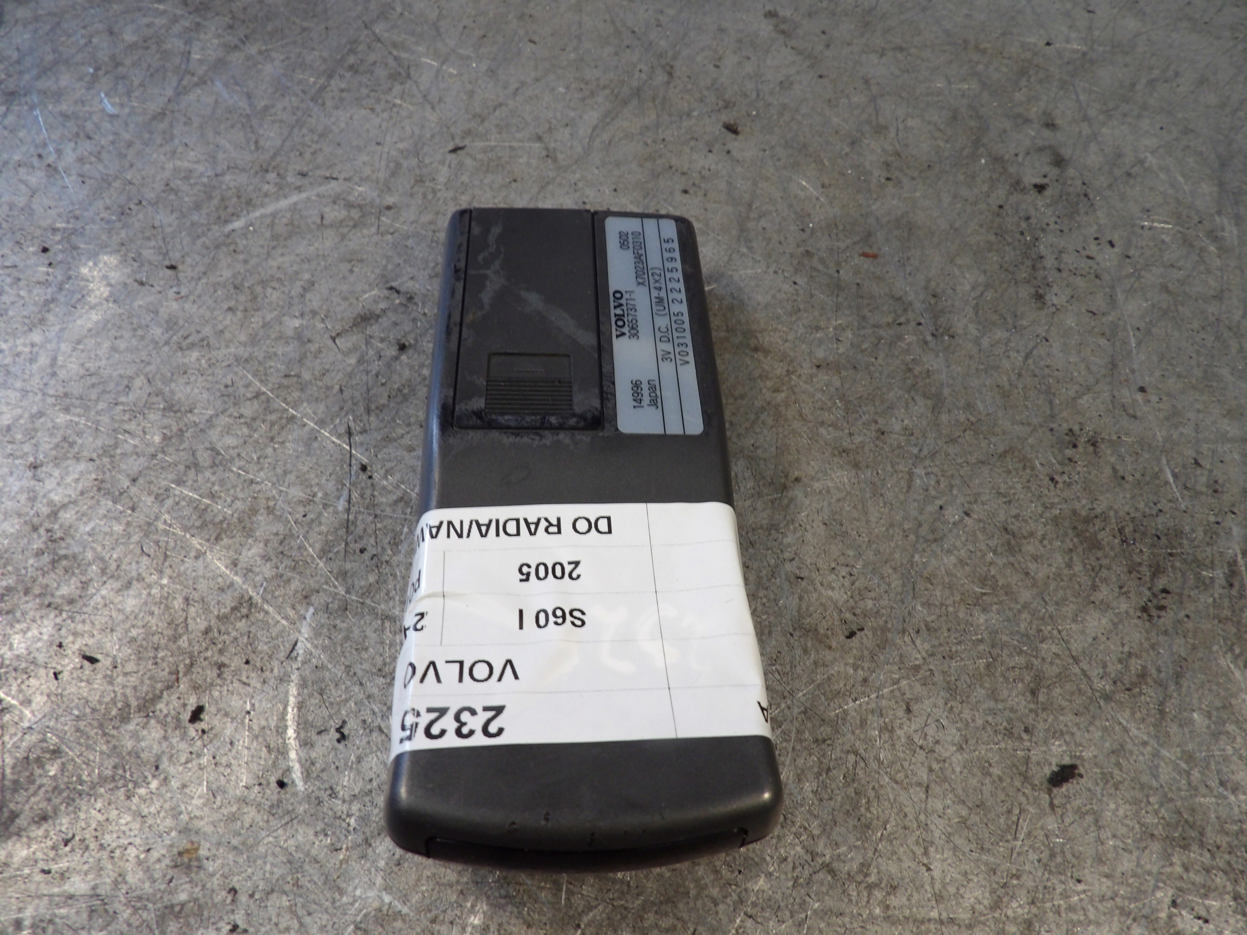 Volvo S60 and pilot navigation devices 30657371-1 14996