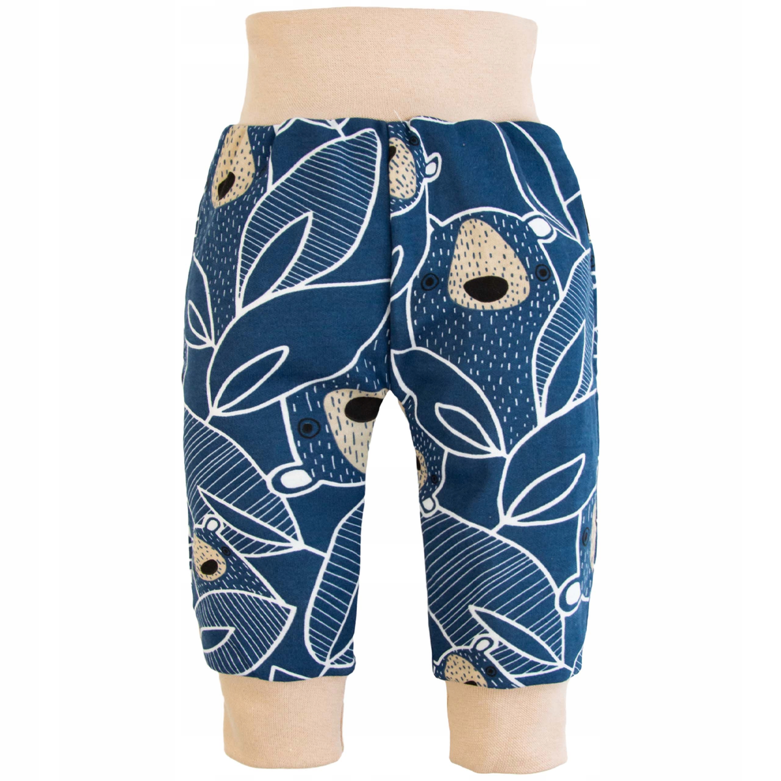 5-pak SPODENKI BEZUCISKOWE NIEMOWLĘCE bawełniane DELIKATNE DLA BRZUSZKA 62 Fason proste