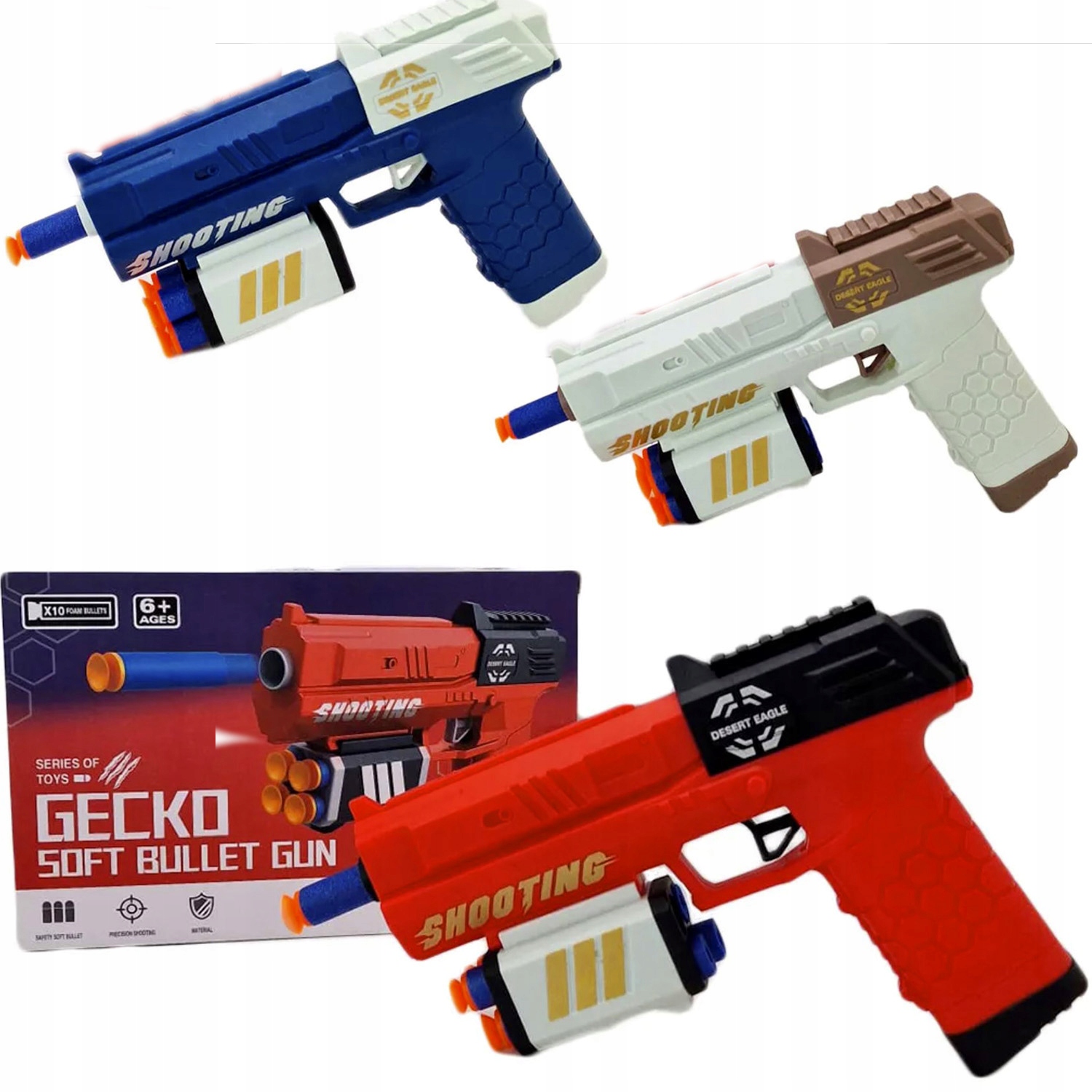

Pistolet Na Strzałki plastikowy Broń Wyrzutnia