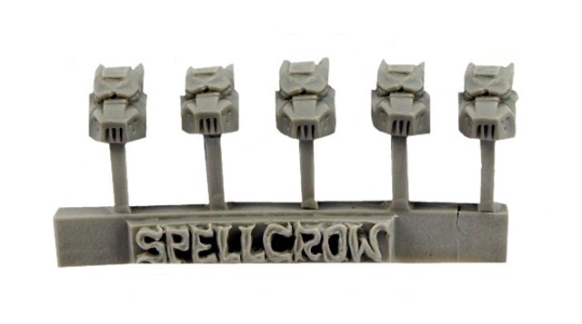 Hełmy Space Marines Wolves Helmets 10 szt. System Warhammer 40000