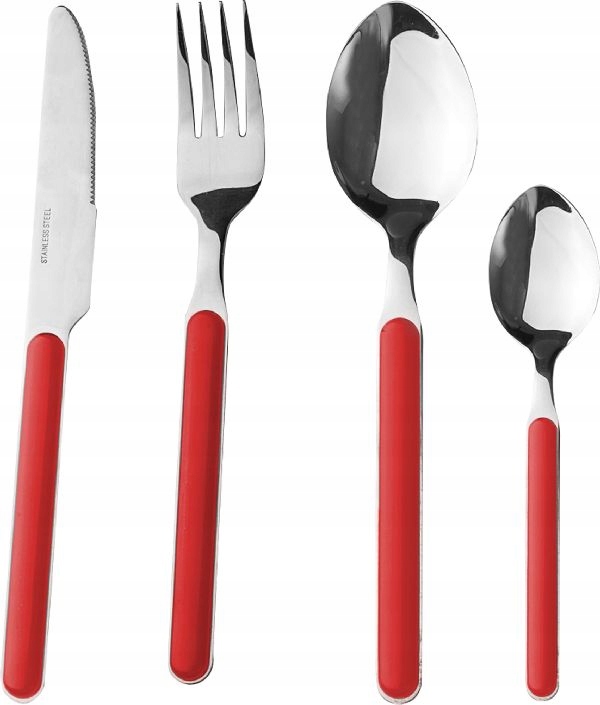 Sztućce Delice Brunner zestaw obiadowy na piknik