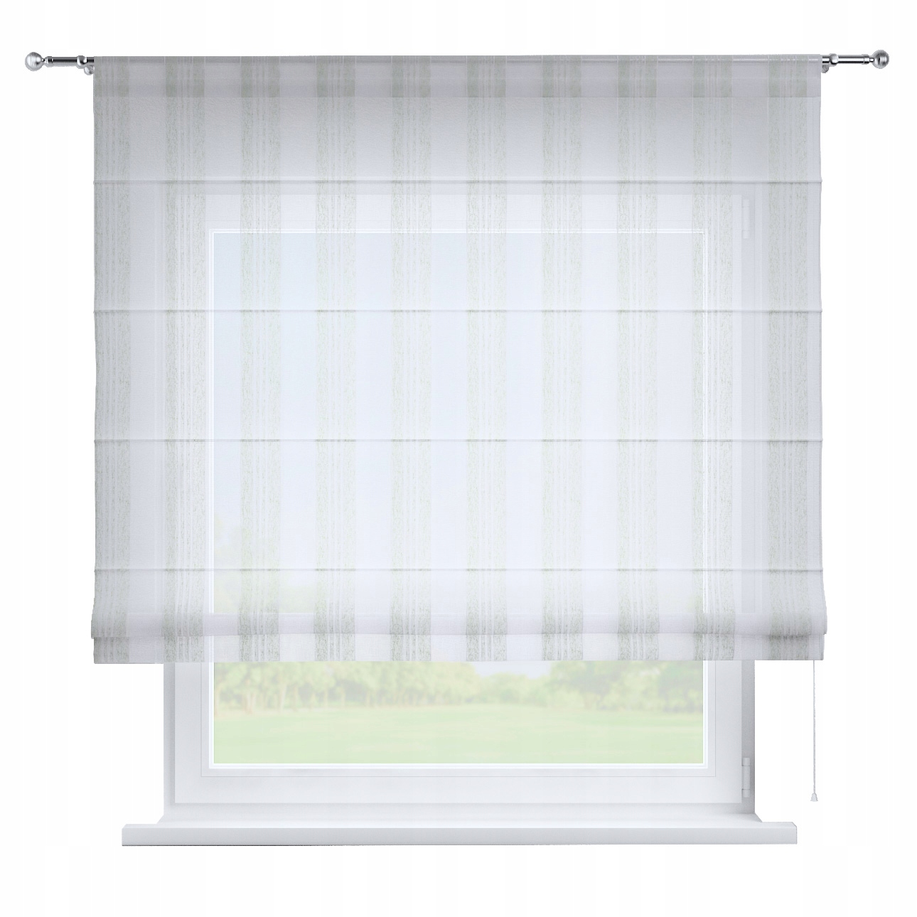 Hotová římská roleta Torino 110 x 150 cm bílá