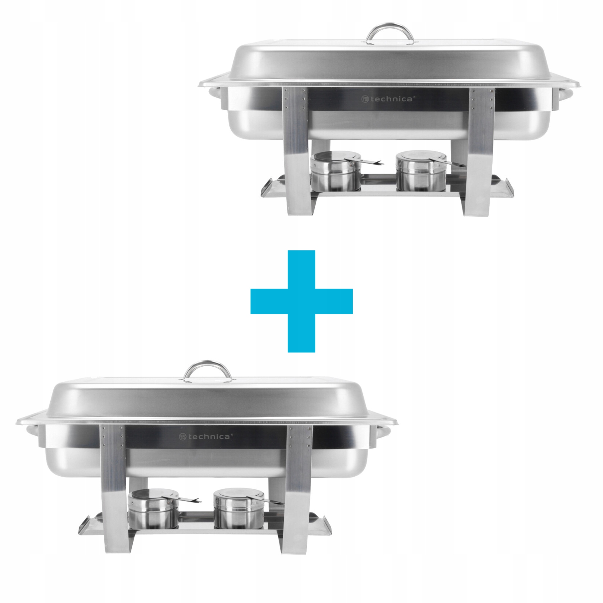 Gastronomický ohřívač na palivovou pastu sada 2ks Gn 1/1 9L Technica