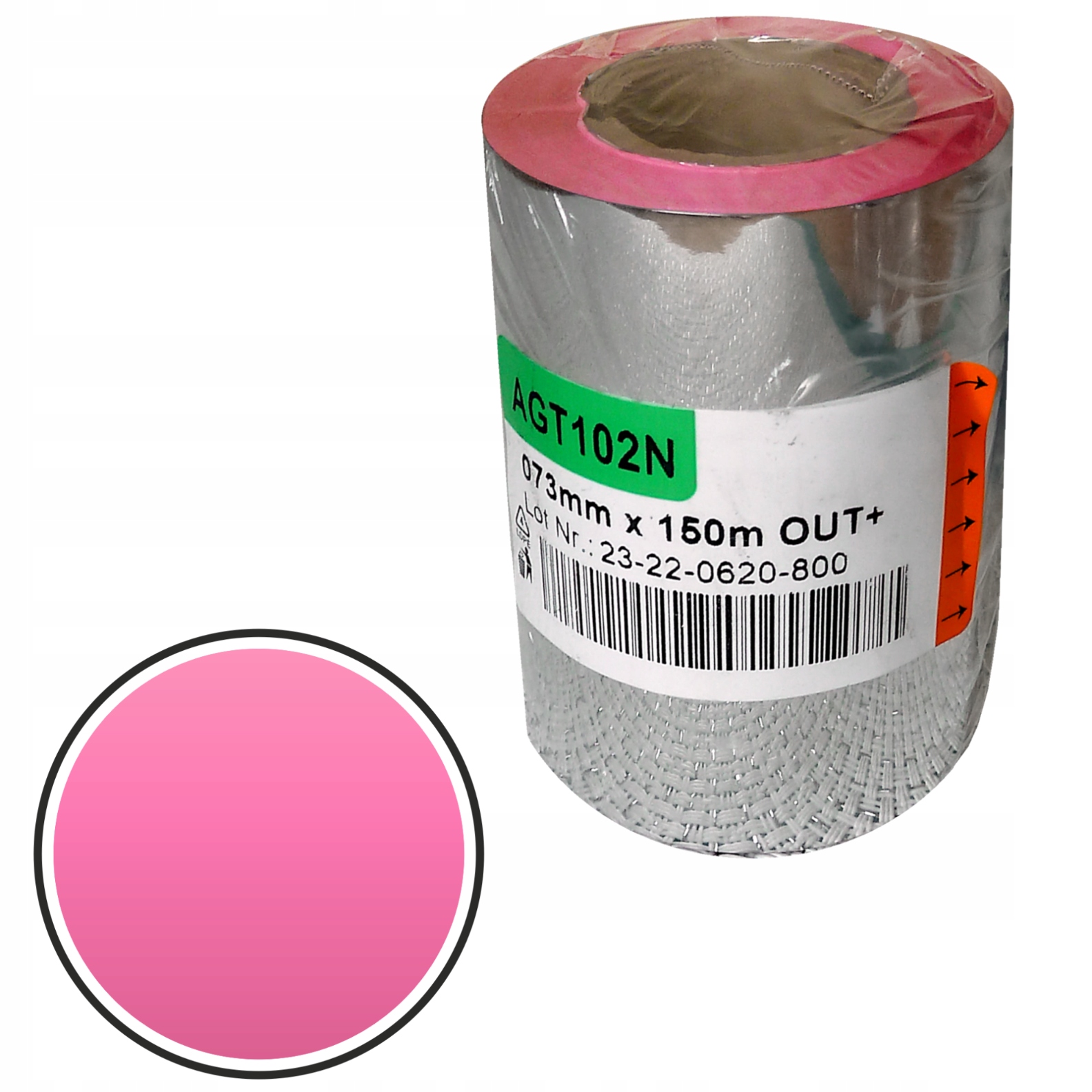 FOLIA KALKA Termotransfer 73/150m ŻYWICA Różowy