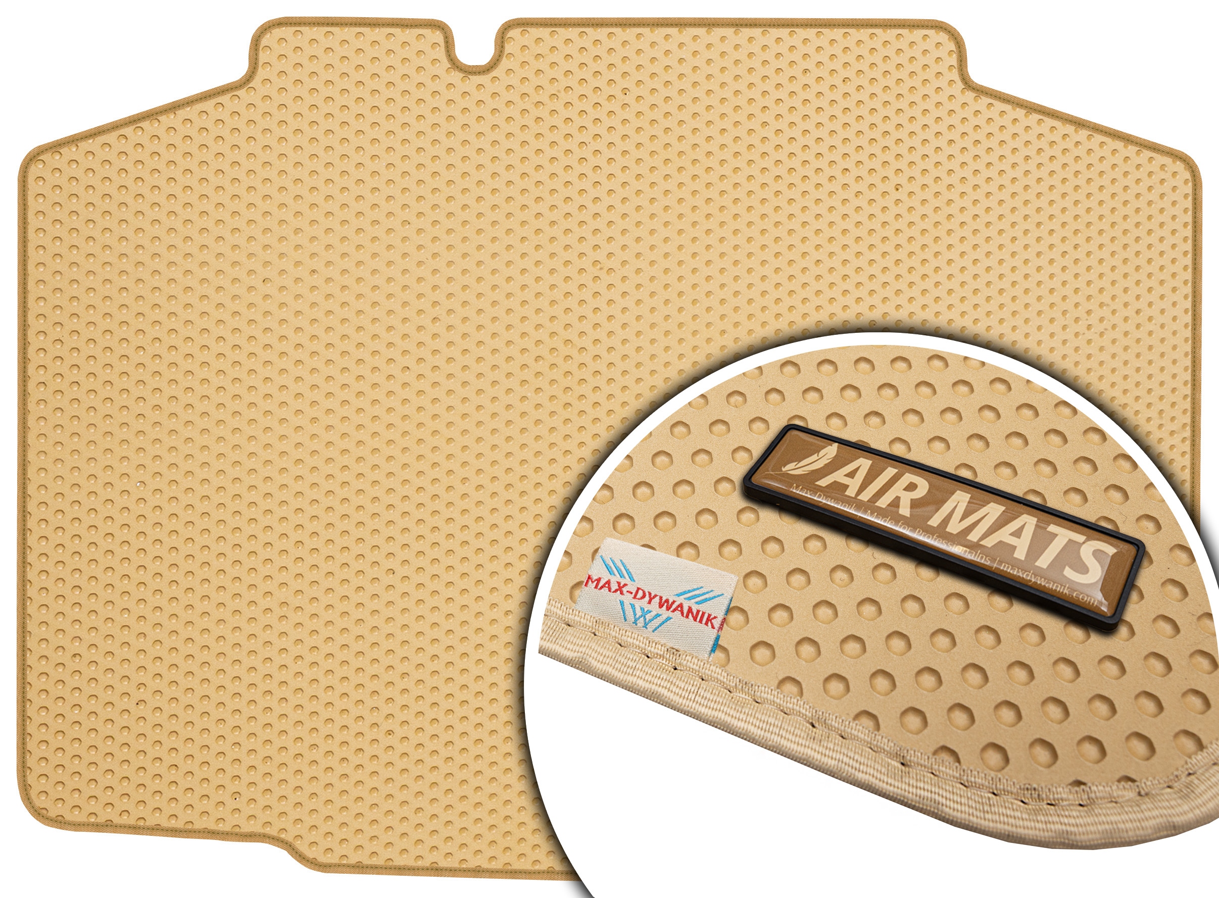 Škoda Kamiq Crossover 2019- Béžová rohož do kufru Eva Air Mats