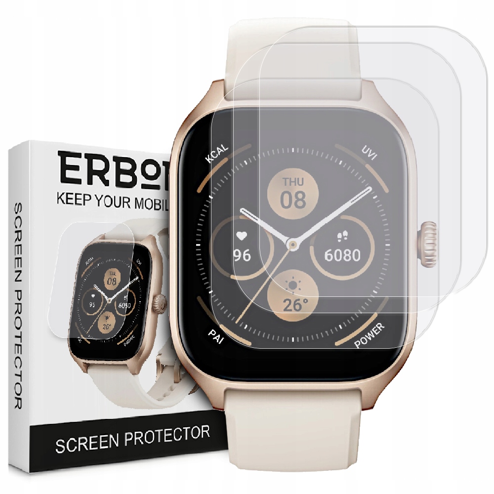 

3X Folia Hydrożelowa Ochronna Do Amazfit Gts 4