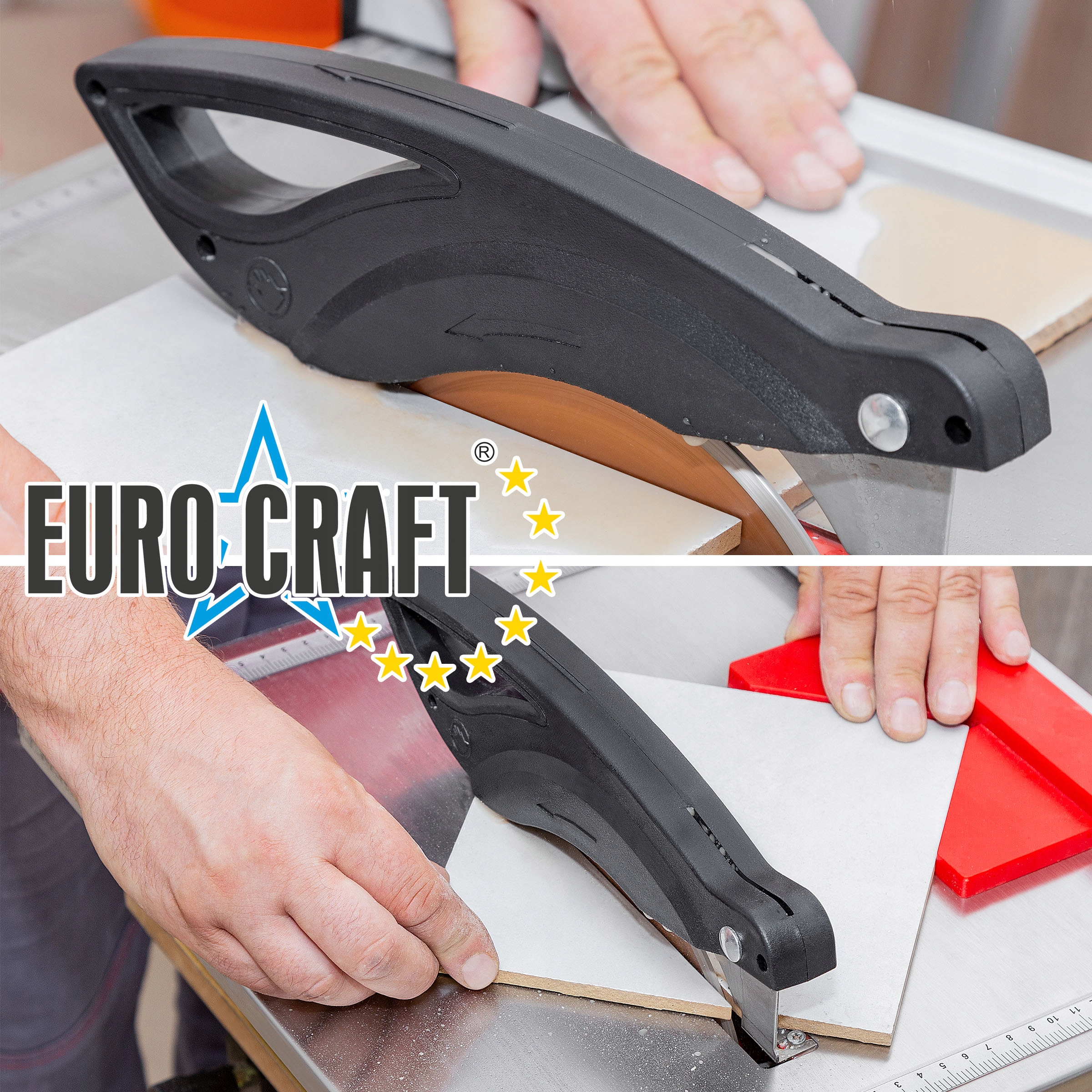 PRZECINARKA DO PLYTEK FLIZ GLAZURY PANELI GRESU PIŁA STOŁOWA MOKRO STOLIK Maksymalna długość cięcia 50 mm