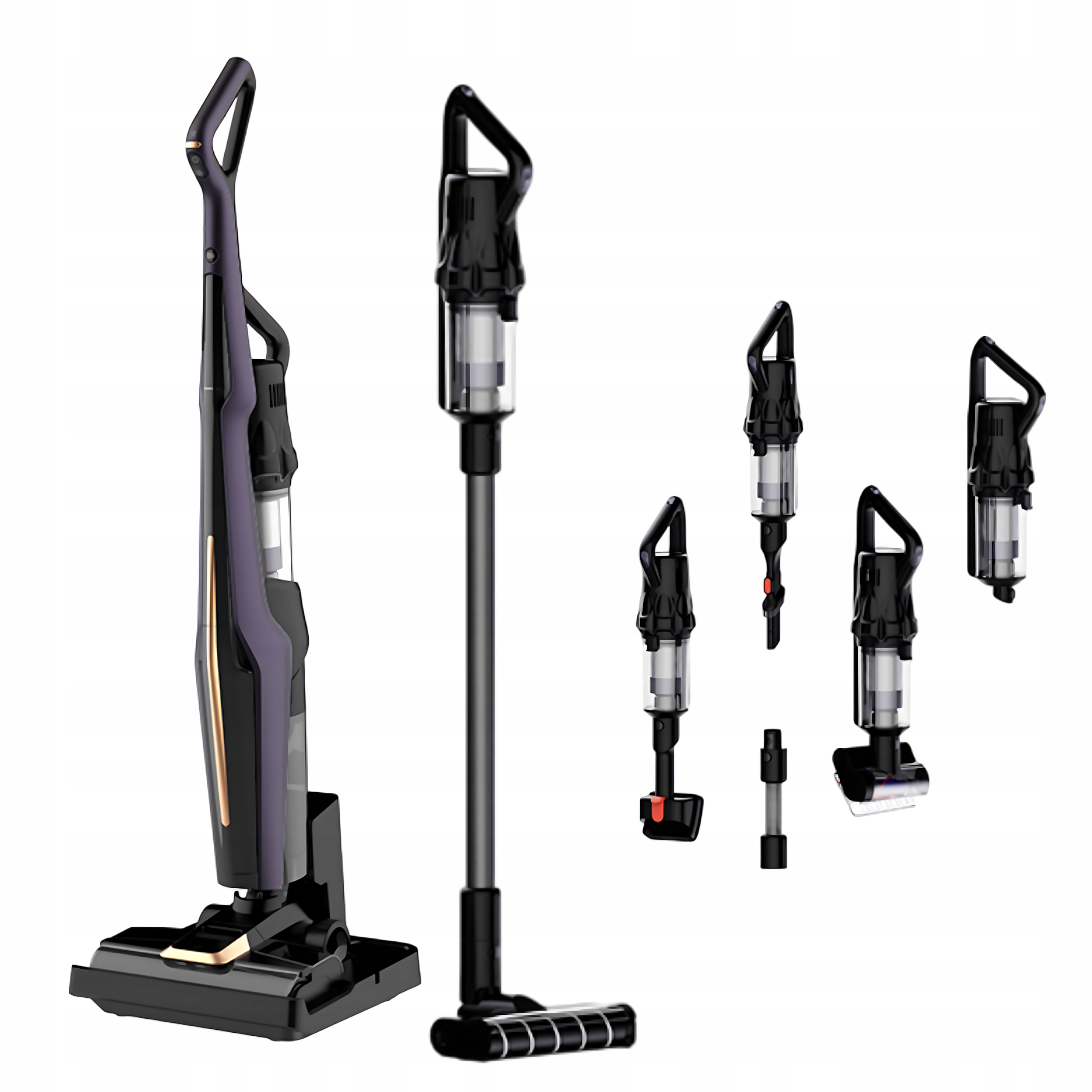 Bezdrôtový tyčový vysávač s funkciou mopovania Deerma Dem-P40 Pro Led