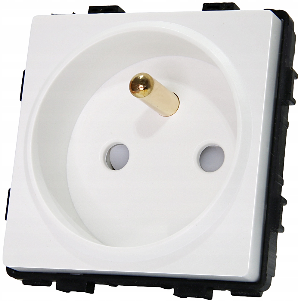 Moduł Gniazdo Gniazdko z Bolcem do Ramek MIUUN Przeznaczenie Elektryczne