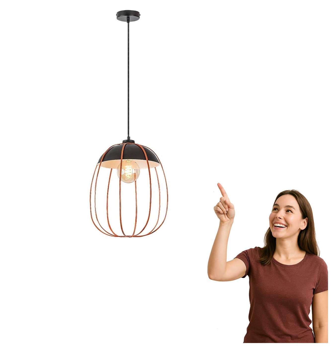 Závěsná lampa Svens 72034 Rabalux