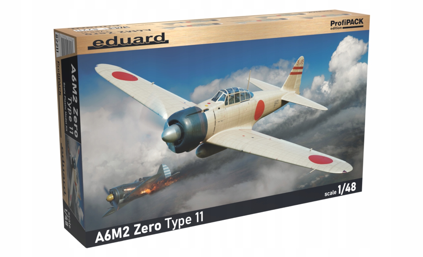 Eduard 82211 1/48 A6M2 Zero Type 11 ProfiPACK